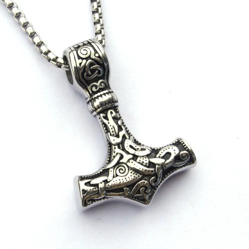 Unisex Geometric Alloy Wedding Necklace - Retro Plating - Impactor Stainless Steel Bracelet