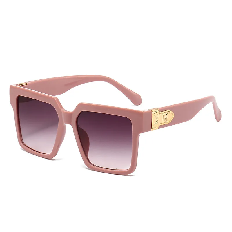 Women's Oval Frame Grey White Yellow Patchwork Sunglasses UV400 Full Frame