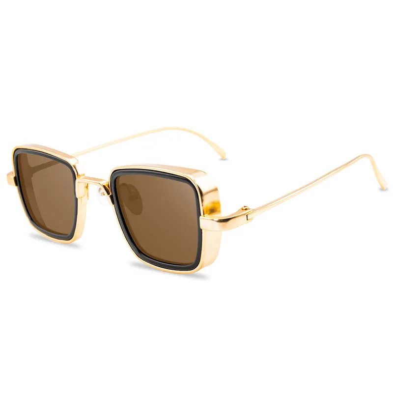 Unisex Square Ac UV400 Protection Full Frame Sunglasses